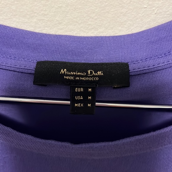 Massimo Dutti sleeveless top, lavender color, M - Picture 2 of 4